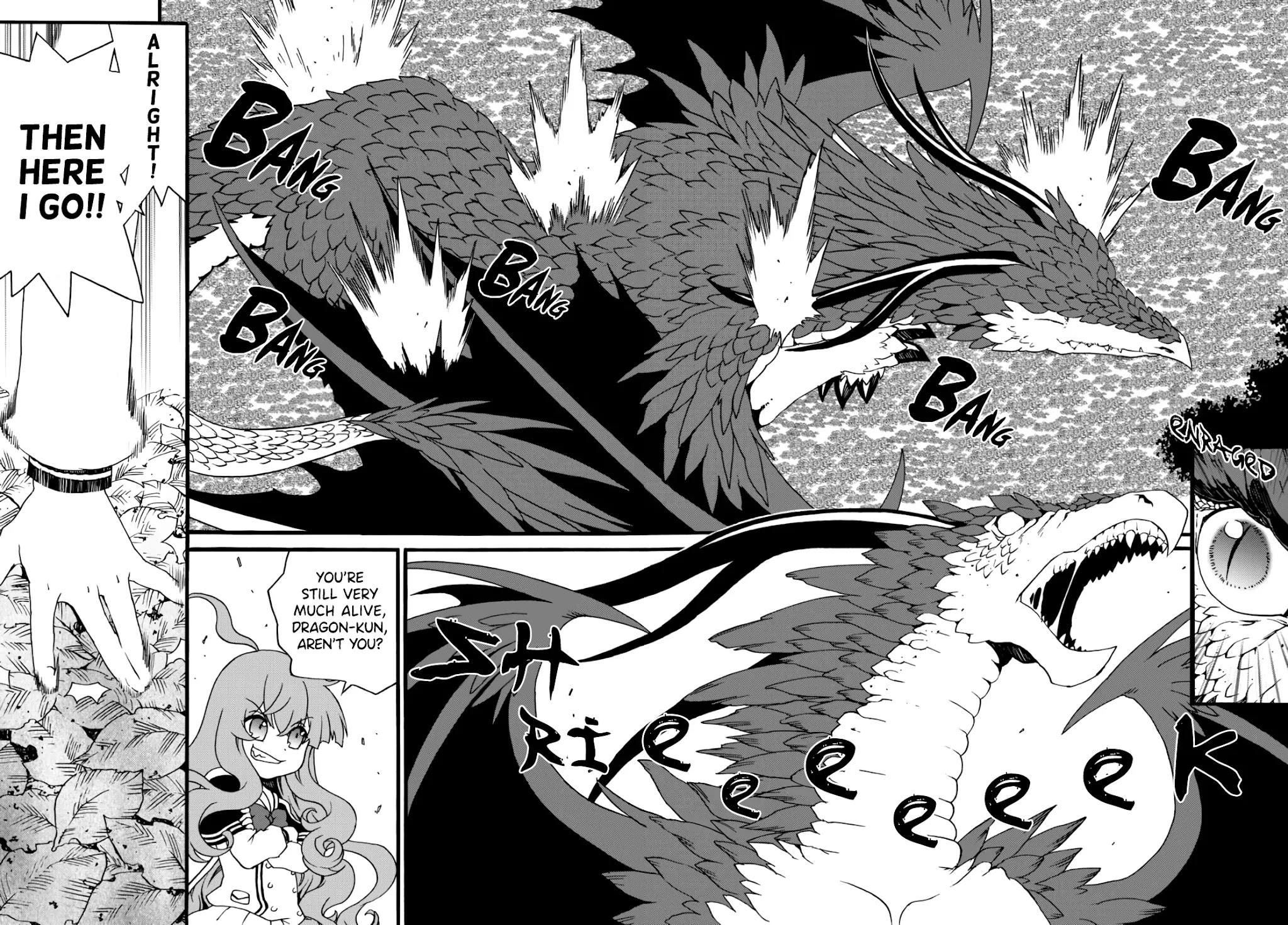The Villainess Will Crush Her Destruction End Through Modern Firepower Chapter 57 page 7 - Chapter 57: Epic Clash! Adventurers vs. the Dragon (Part 1)