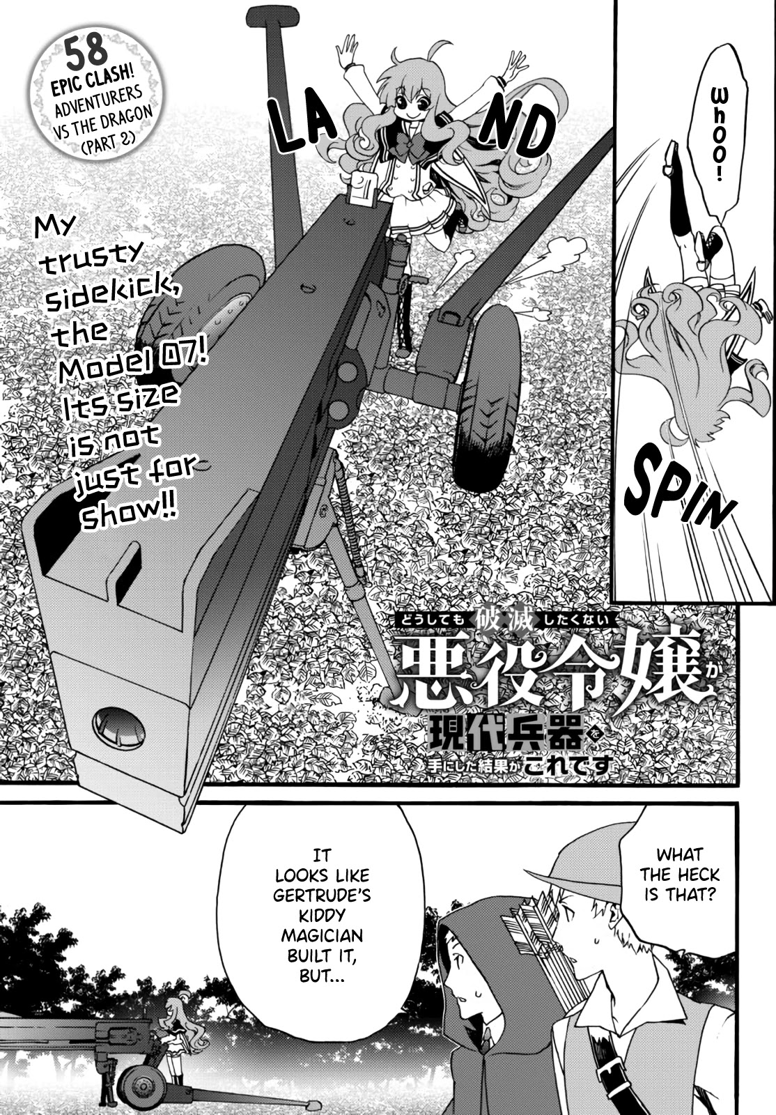 The Villainess Will Crush Her Destruction End Through Modern Firepower Chapter 58 page 2 - Chapter 58: Epic Clash! Adventurers vs. the Dragon (Part 2)
