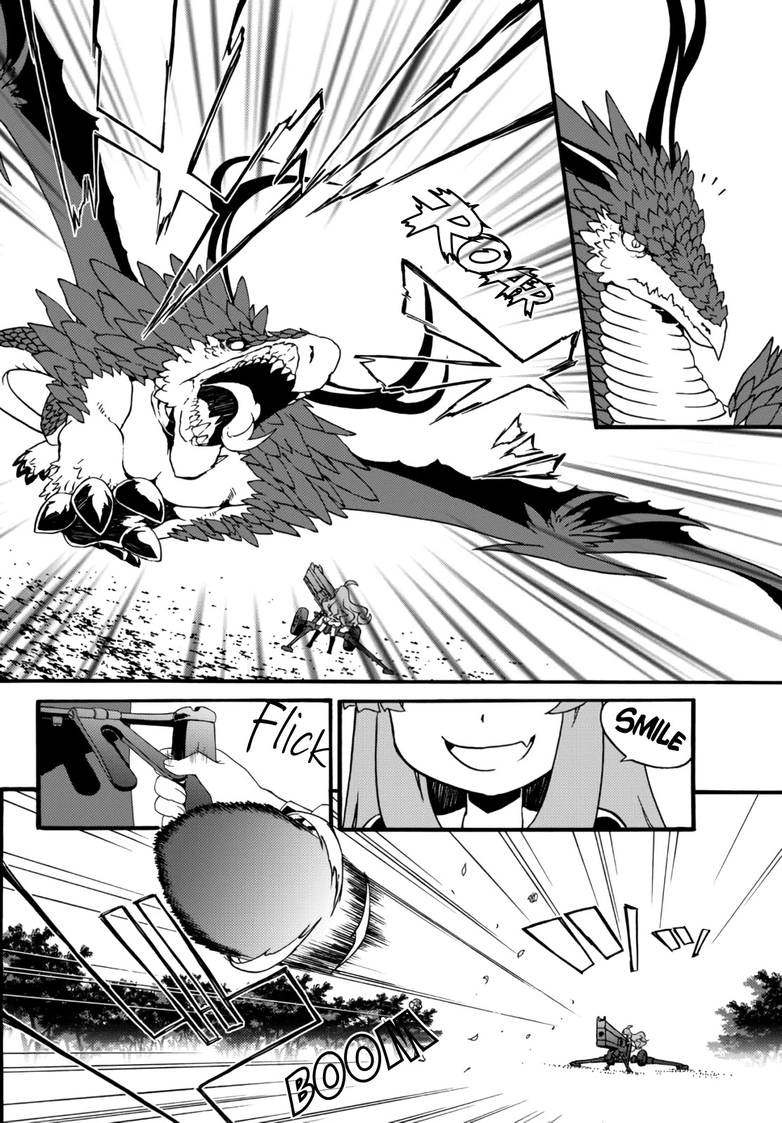The Villainess Will Crush Her Destruction End Through Modern Firepower Chapter 58 page 3 - Chapter 58: Epic Clash! Adventurers vs. the Dragon (Part 2)