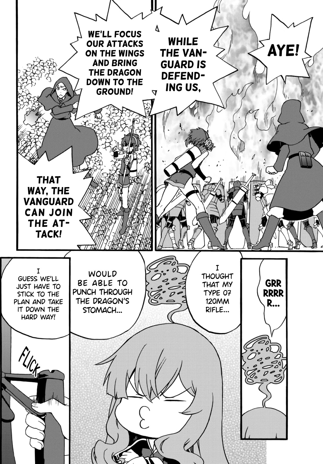 The Villainess Will Crush Her Destruction End Through Modern Firepower Chapter 59 page 2 - Chapter 59: Epic Clash! Adventurers vs. the Dragon (Part 3)