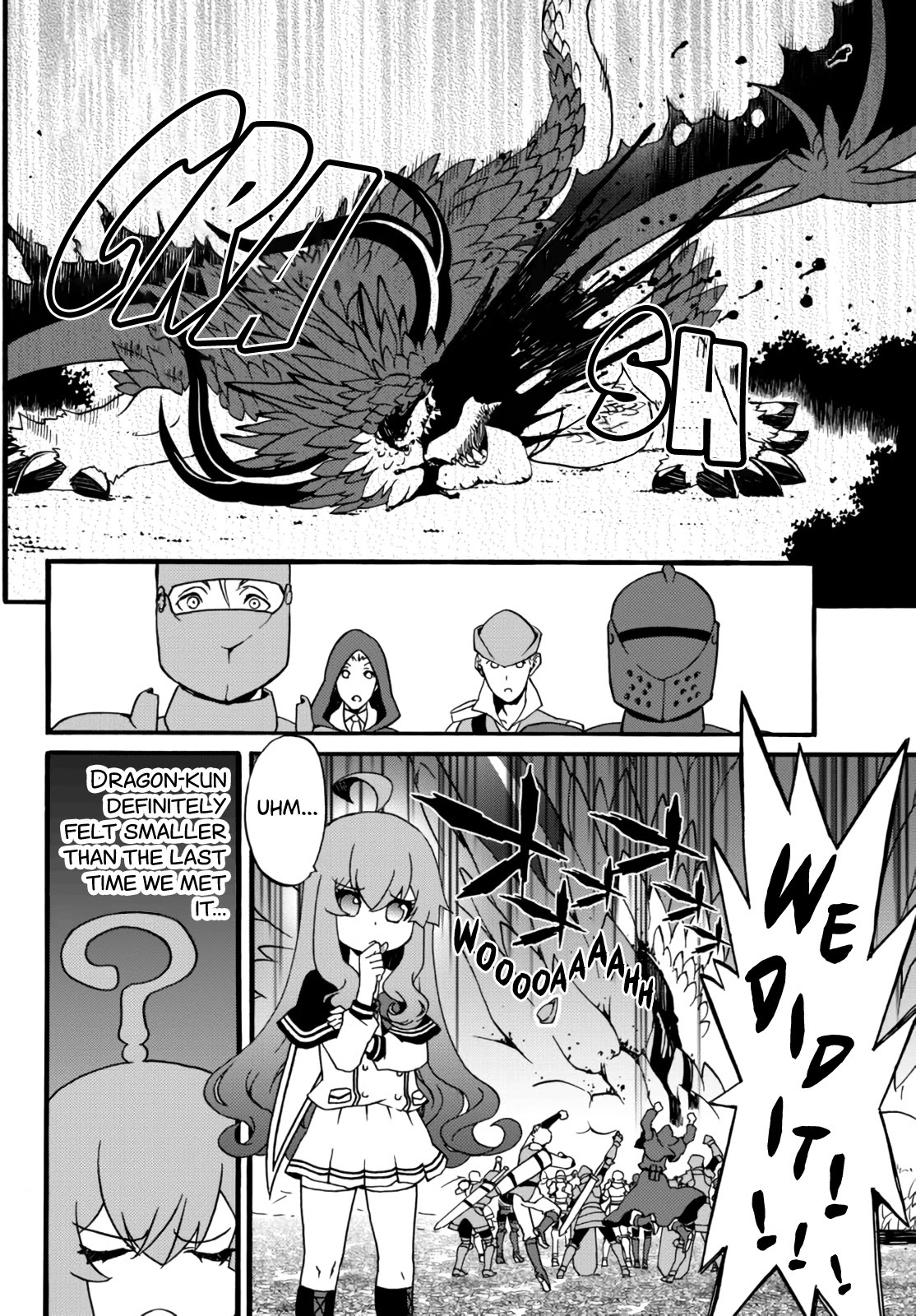 The Villainess Will Crush Her Destruction End Through Modern Firepower Chapter 59 page 9 - Chapter 59: Epic Clash! Adventurers vs. the Dragon (Part 3)