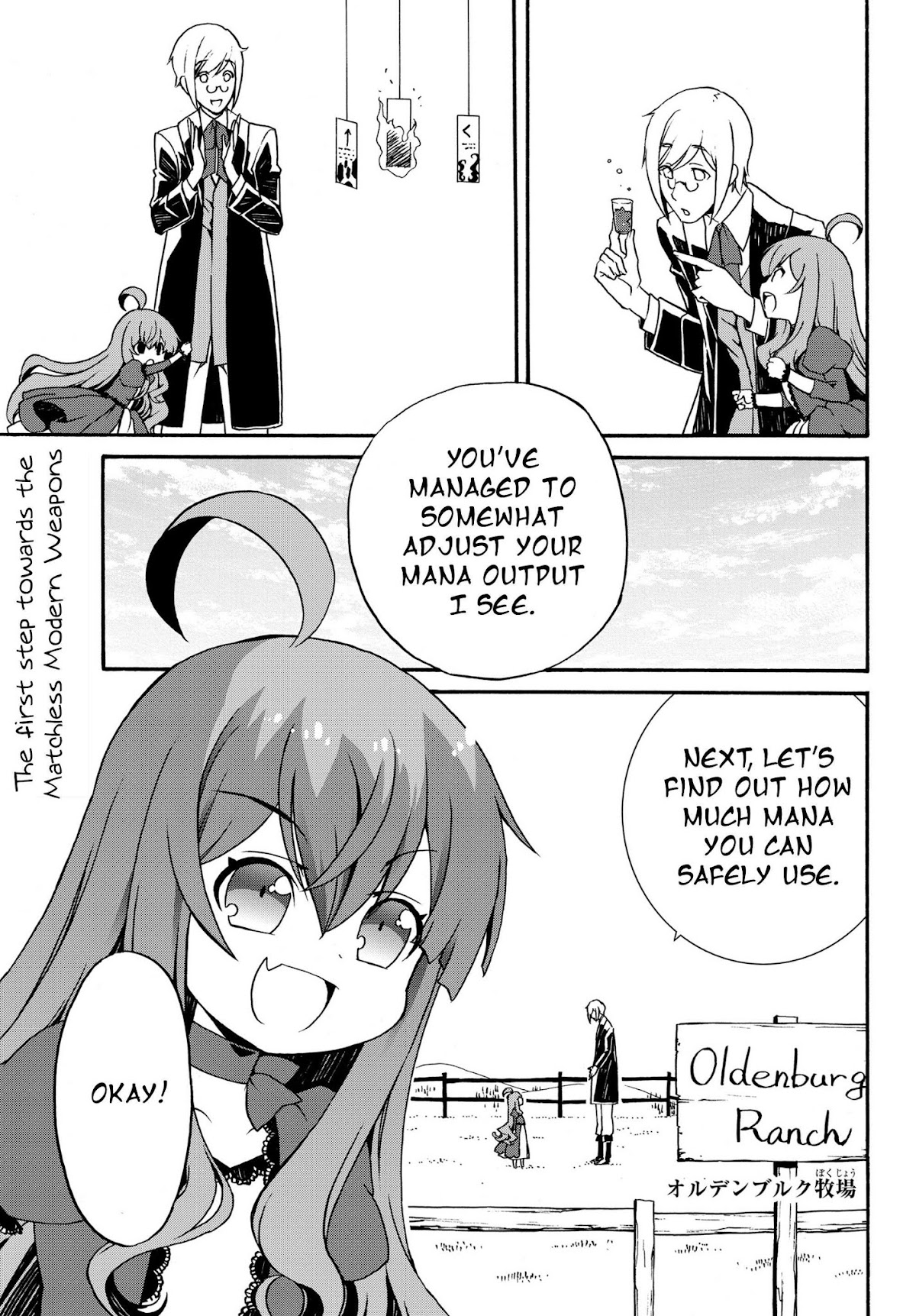 The Villainess Will Crush Her Destruction End Through Modern Firepower Chapter 6 page 1 - Chapter 6: Wanting to Use Magic Freely