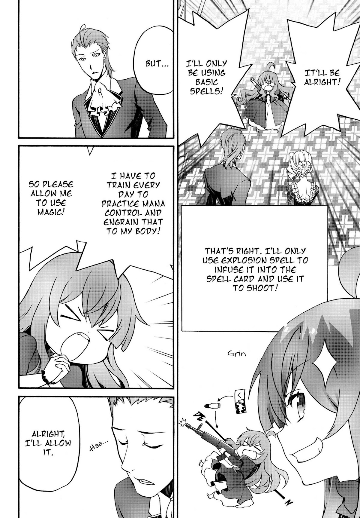 The Villainess Will Crush Her Destruction End Through Modern Firepower Chapter 6 page 11 - Chapter 6: Wanting to Use Magic Freely