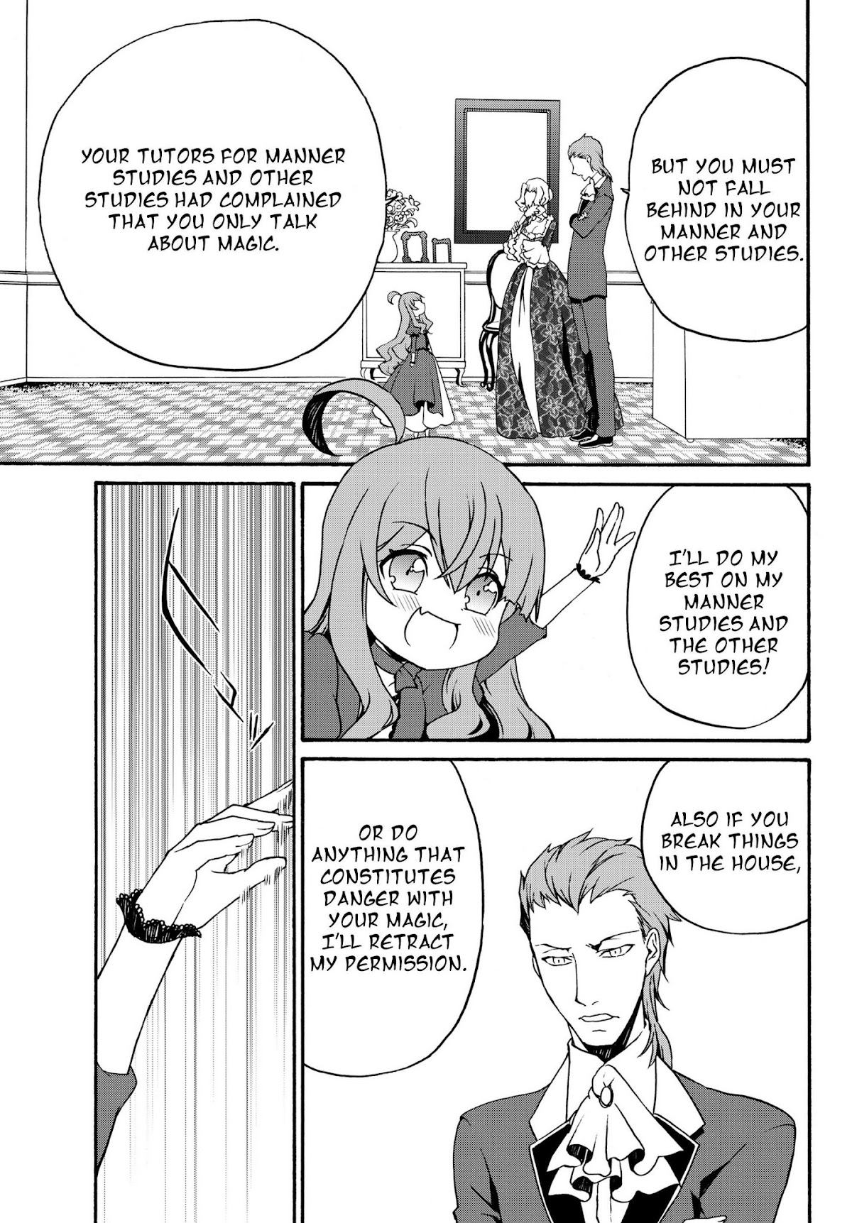 The Villainess Will Crush Her Destruction End Through Modern Firepower Chapter 6 page 12 - Chapter 6: Wanting to Use Magic Freely