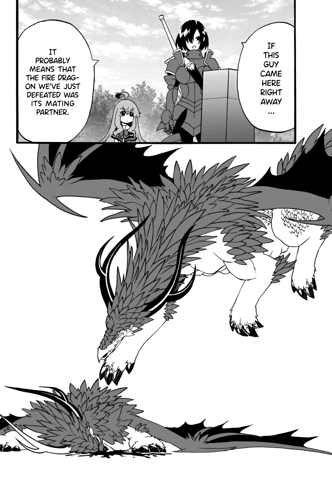 The Villainess Will Crush Her Destruction End Through Modern Firepower Chapter 60 page 2 - Chapter 60: Epic Clash! Adventurers vs. the Dragon (Part 4)