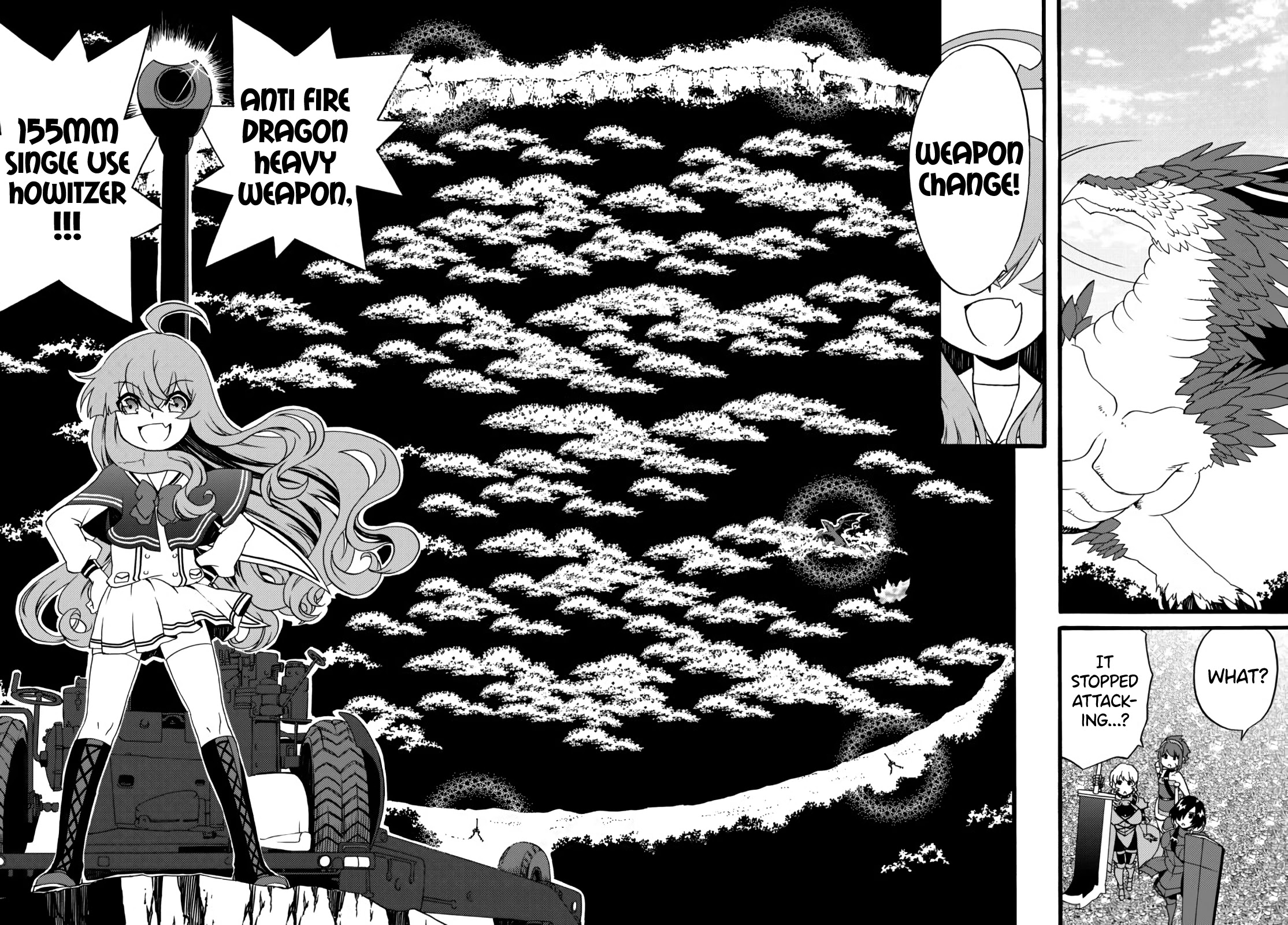 The Villainess Will Crush Her Destruction End Through Modern Firepower Chapter 61 page 8 - Chapter 61: Epic Clash! Adventurers vs. the Dragon (Part 5)