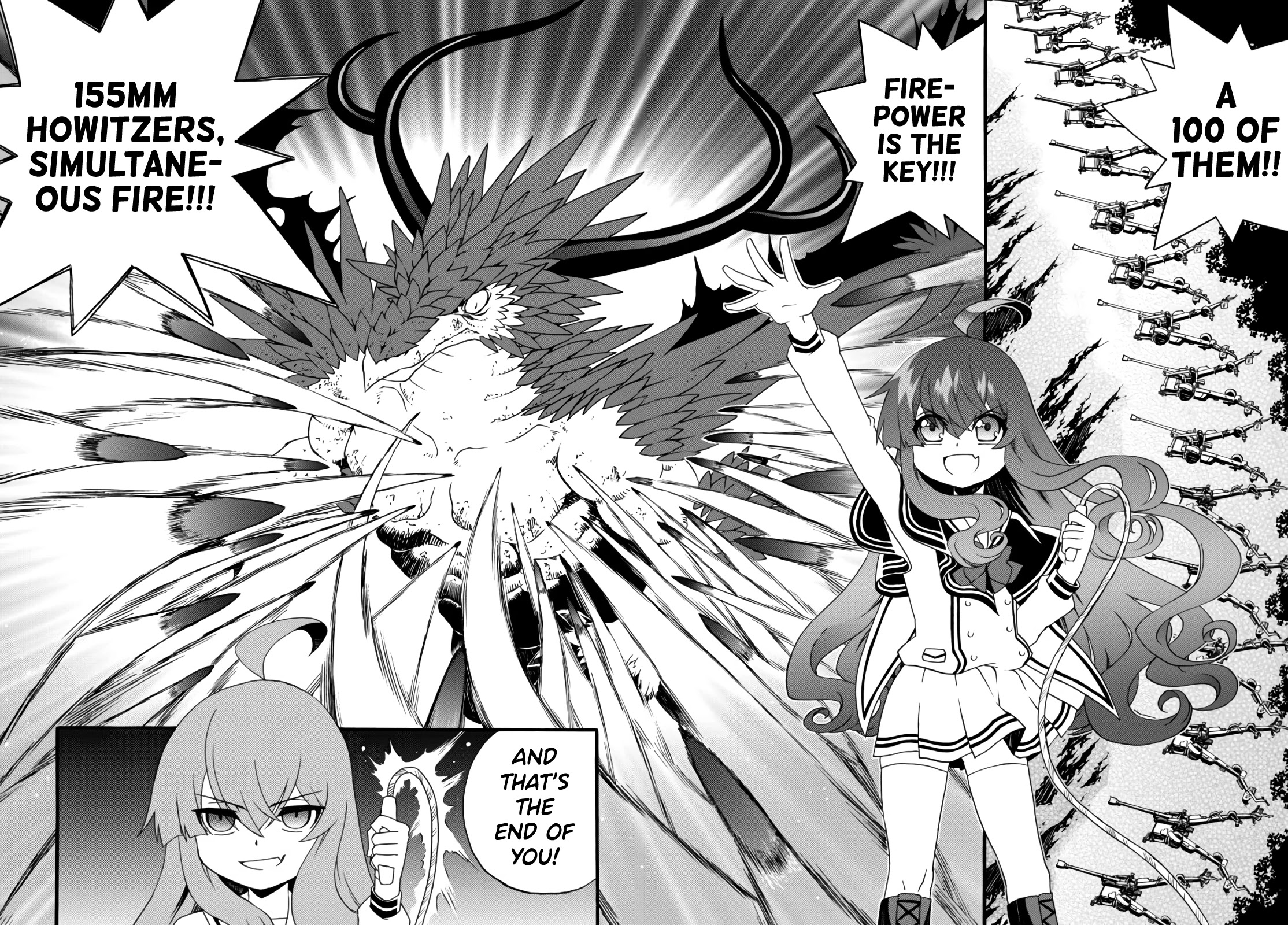 The Villainess Will Crush Her Destruction End Through Modern Firepower Chapter 62 page 11 - Chapter 62: Epic Clash! Adventurers vs. the Dragon (Part 6)