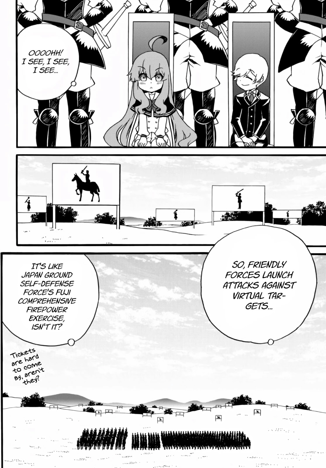 The Villainess Will Crush Her Destruction End Through Modern Firepower Chapter 64 page 6 - Chapter 64: The Villainess wants to observe the exercise (Part one)