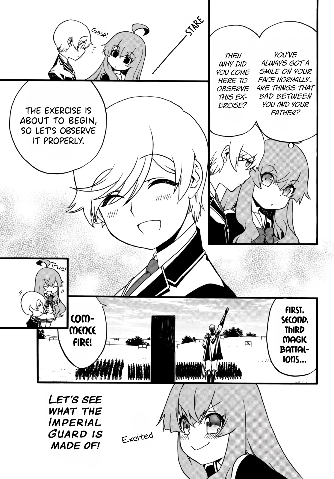 The Villainess Will Crush Her Destruction End Through Modern Firepower Chapter 65 page 3 - Chapter 65: The Villainess wants to observe the exercise (Part two)