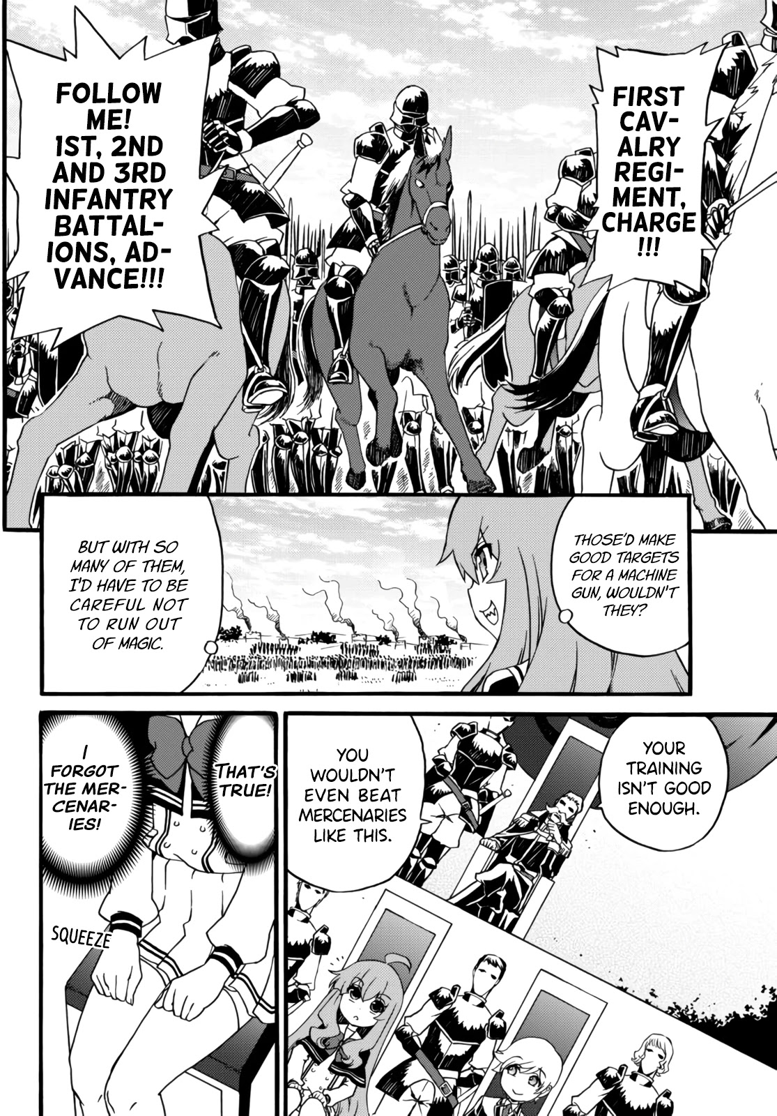 The Villainess Will Crush Her Destruction End Through Modern Firepower Chapter 65 page 6 - Chapter 65: The Villainess wants to observe the exercise (Part two)