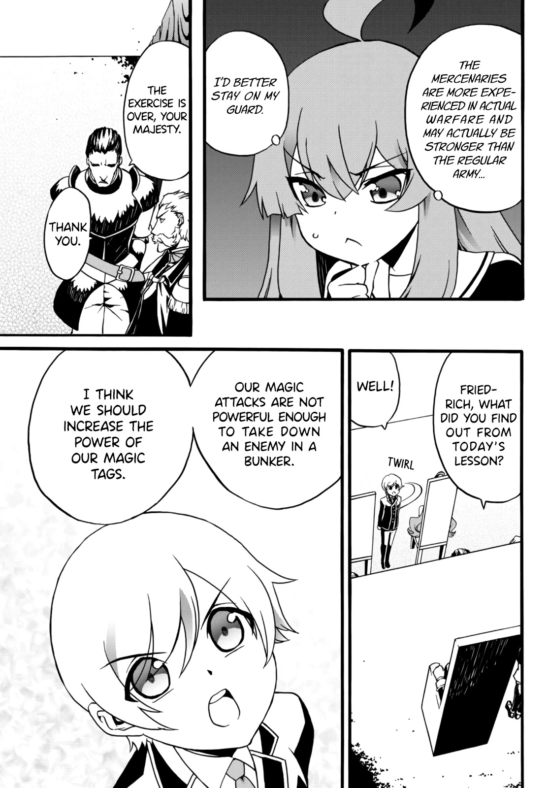 The Villainess Will Crush Her Destruction End Through Modern Firepower Chapter 65 page 7 - Chapter 65: The Villainess wants to observe the exercise (Part two)