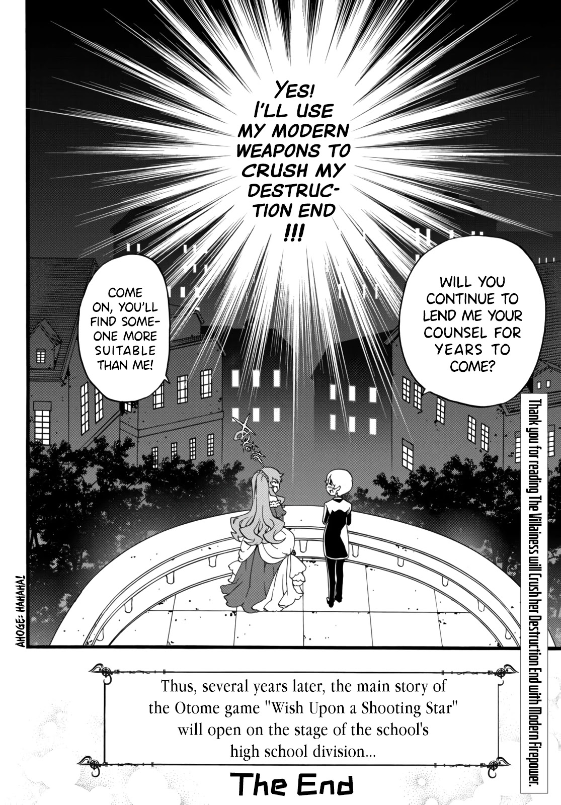 The Villainess Will Crush Her Destruction End Through Modern Firepower Chapter 67 page 8 - Chapter 67: The Villainess' battle is only beginning (Final part) [END]