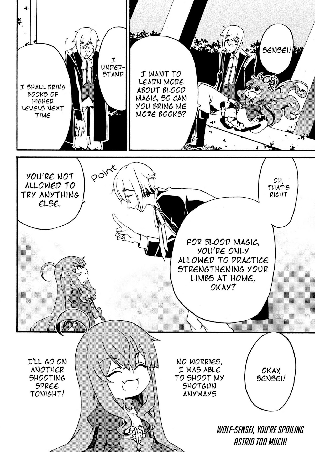 The Villainess Will Crush Her Destruction End Through Modern Firepower Chapter 8 page 12 - Chapter 8: The Potential of Blood Magic