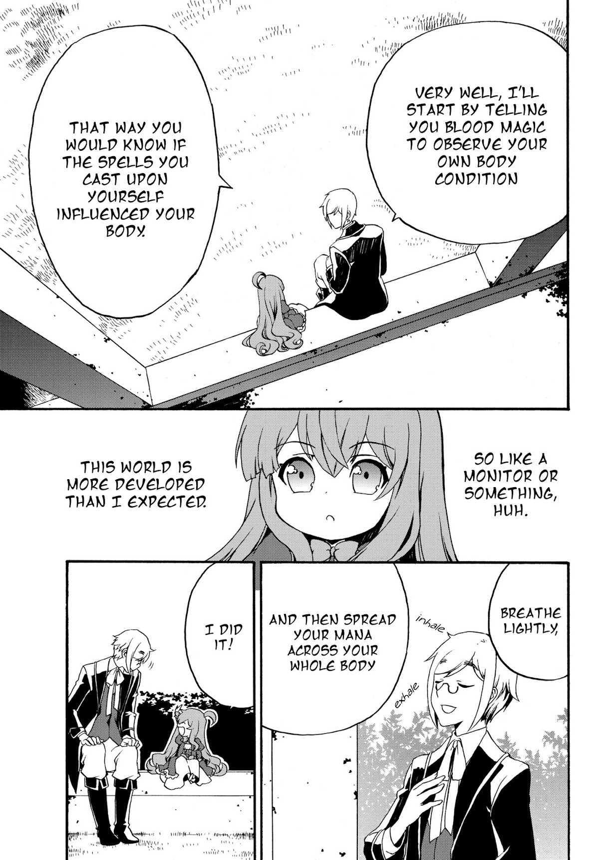 The Villainess Will Crush Her Destruction End Through Modern Firepower Chapter 8 page 7 - Chapter 8: The Potential of Blood Magic