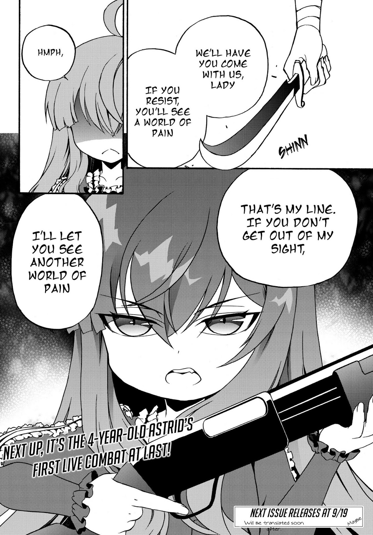 The Villainess Will Crush Her Destruction End Through Modern Firepower Chapter 9 page 12 - Chapter 9: The Villainess vs. the Livestock Burglars (First Part)