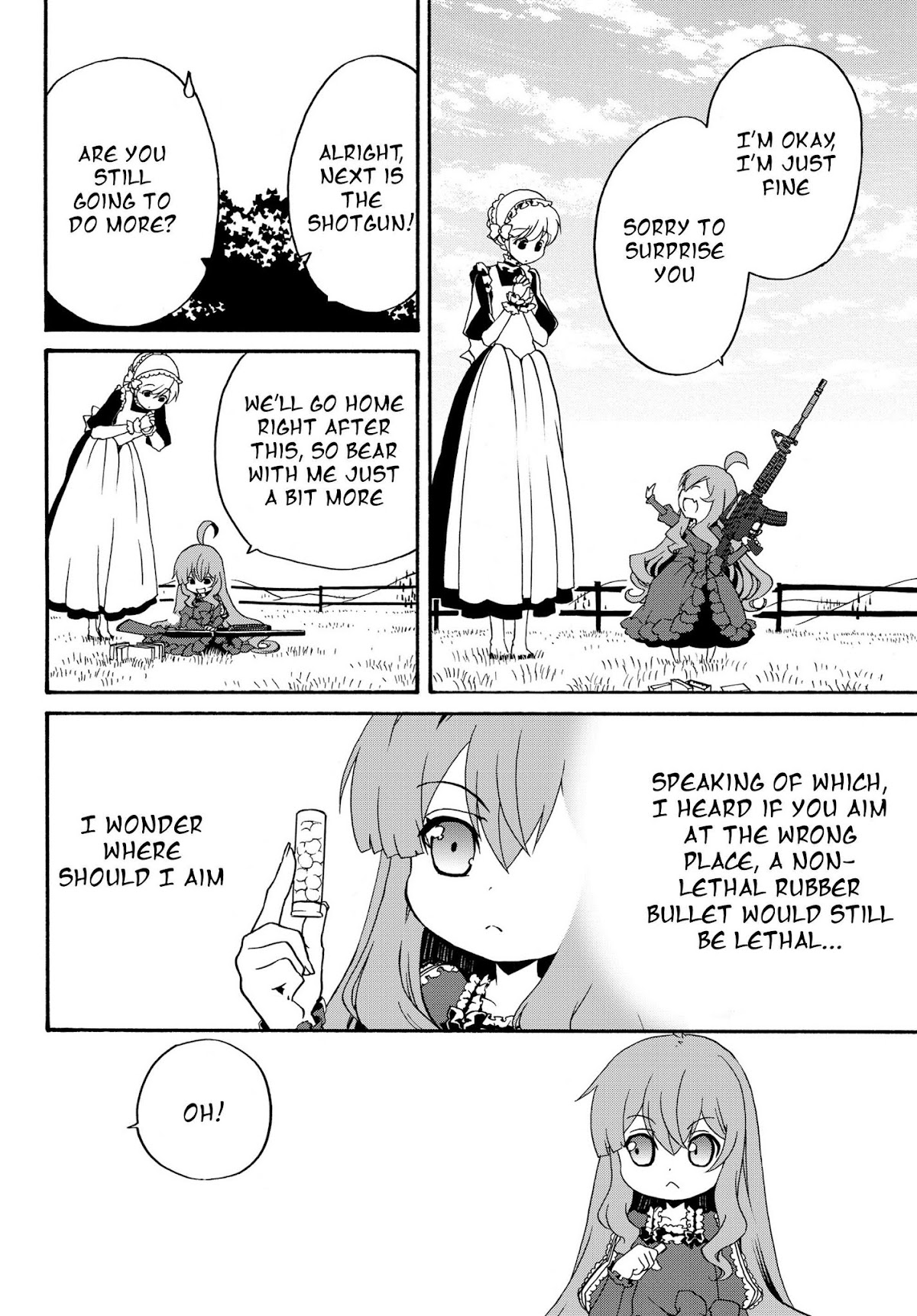 The Villainess Will Crush Her Destruction End Through Modern Firepower Chapter 9 page 8 - Chapter 9: The Villainess vs. the Livestock Burglars (First Part)