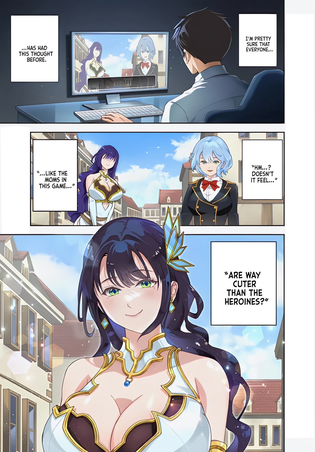 The Villainous Noble Loves Mom Heroines Too Much ~Becoming The Strongest With Sincere Effort To Save Misfortunate Fave Chars~ Chapter 1 page 1 - Chapter 1