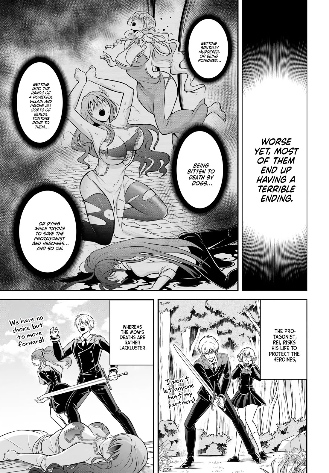 The Villainous Noble Loves Mom Heroines Too Much ~Becoming The Strongest With Sincere Effort To Save Misfortunate Fave Chars~ Chapter 1 page 11 - Chapter 1