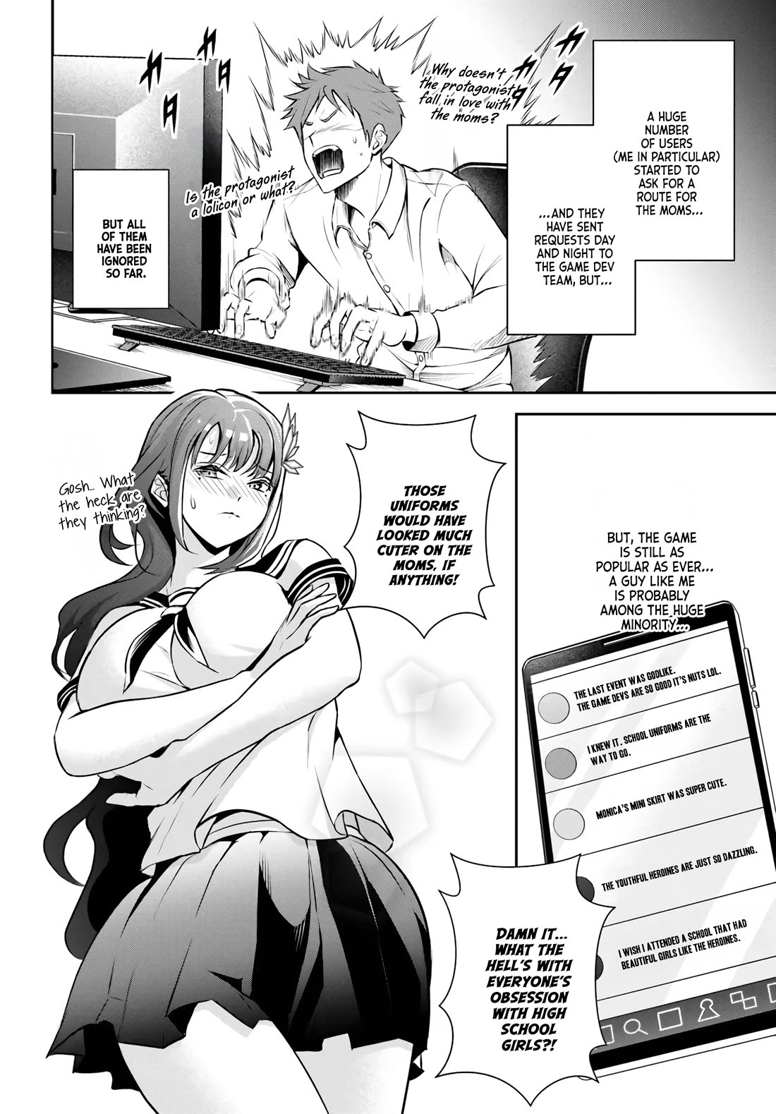 The Villainous Noble Loves Mom Heroines Too Much ~Becoming The Strongest With Sincere Effort To Save Misfortunate Fave Chars~ Chapter 1 page 12 - Chapter 1