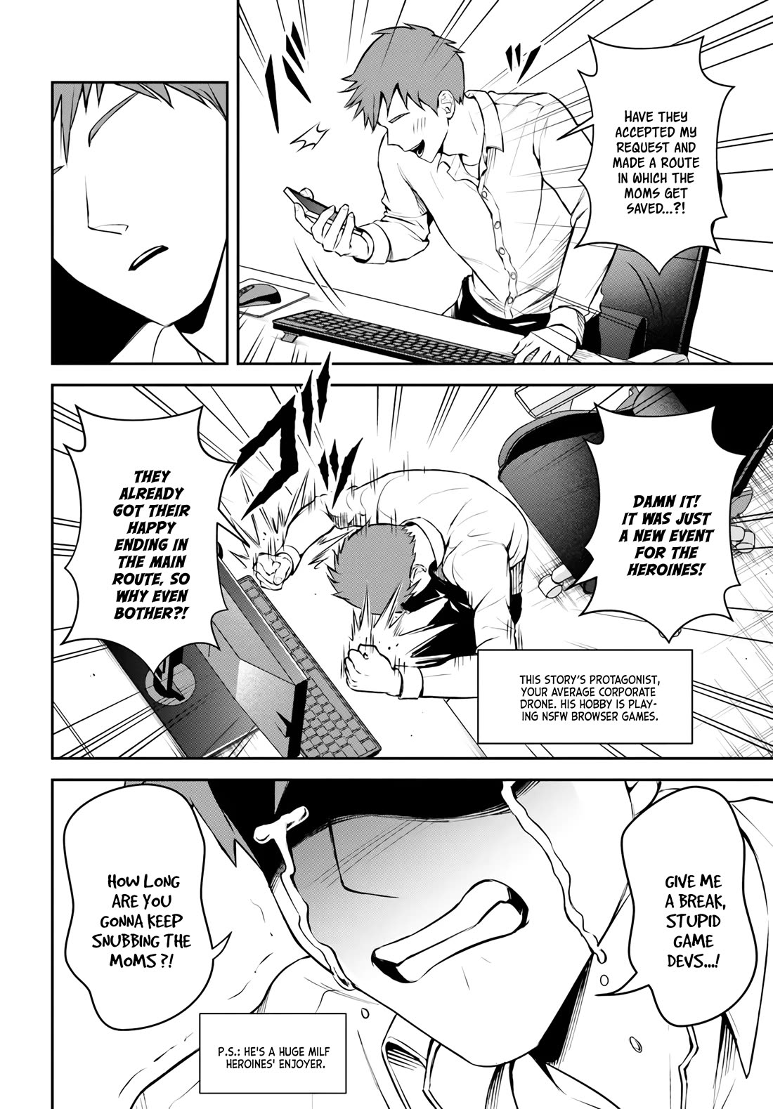 The Villainous Noble Loves Mom Heroines Too Much ~Becoming The Strongest With Sincere Effort To Save Misfortunate Fave Chars~ Chapter 1 page 8 - Chapter 1