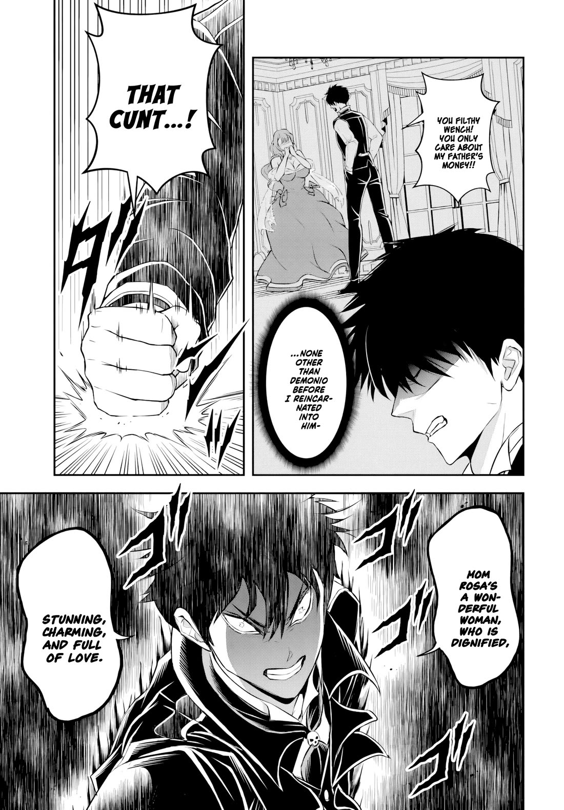 The Villainous Noble Loves Mom Heroines Too Much ~Becoming The Strongest With Sincere Effort To Save Misfortunate Fave Chars~ Chapter 2 page 9 - Chapter 2