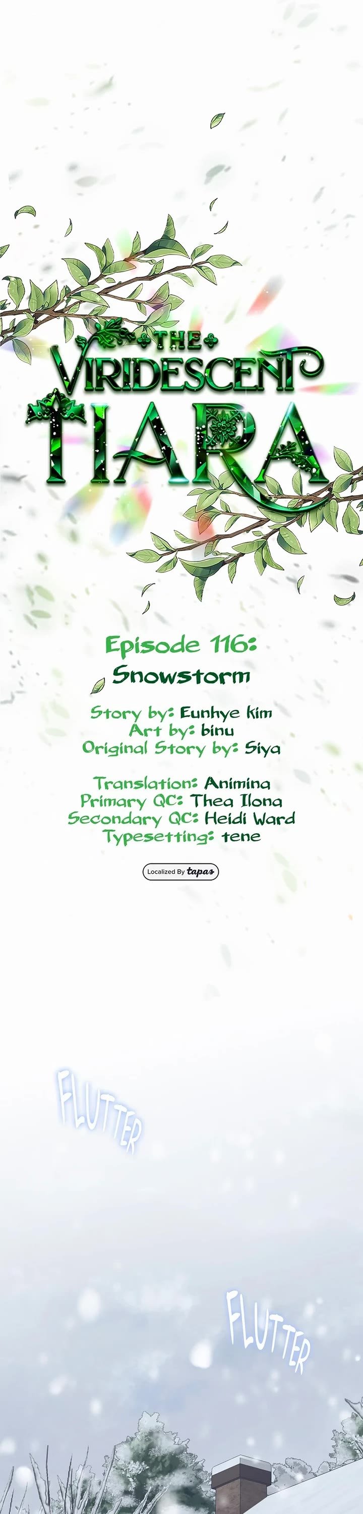 The Viridescent Crown Chapter 116 page 1 - Chapter 116: Snowstorm
