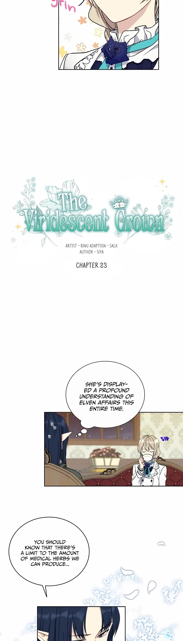 The Viridescent Crown Chapter 23 page 2 - Chapter 23