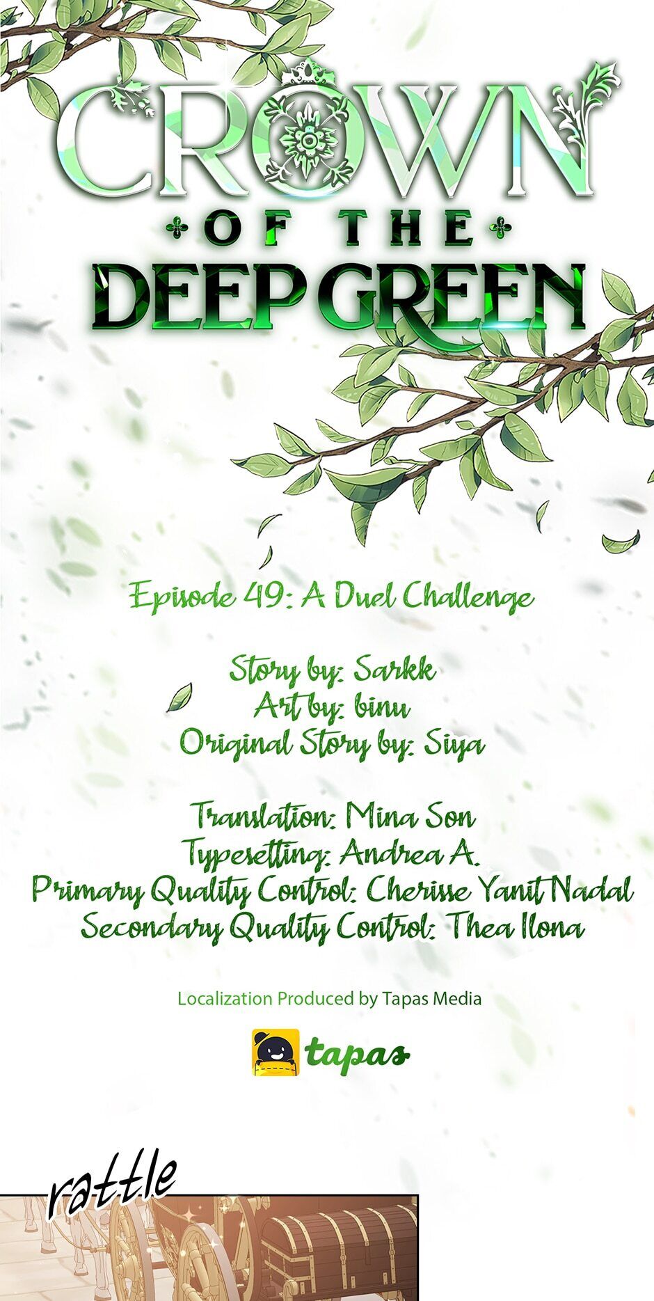 The Viridescent Crown Chapter 49 page 11 - Chapter 49: A Duel Challenge