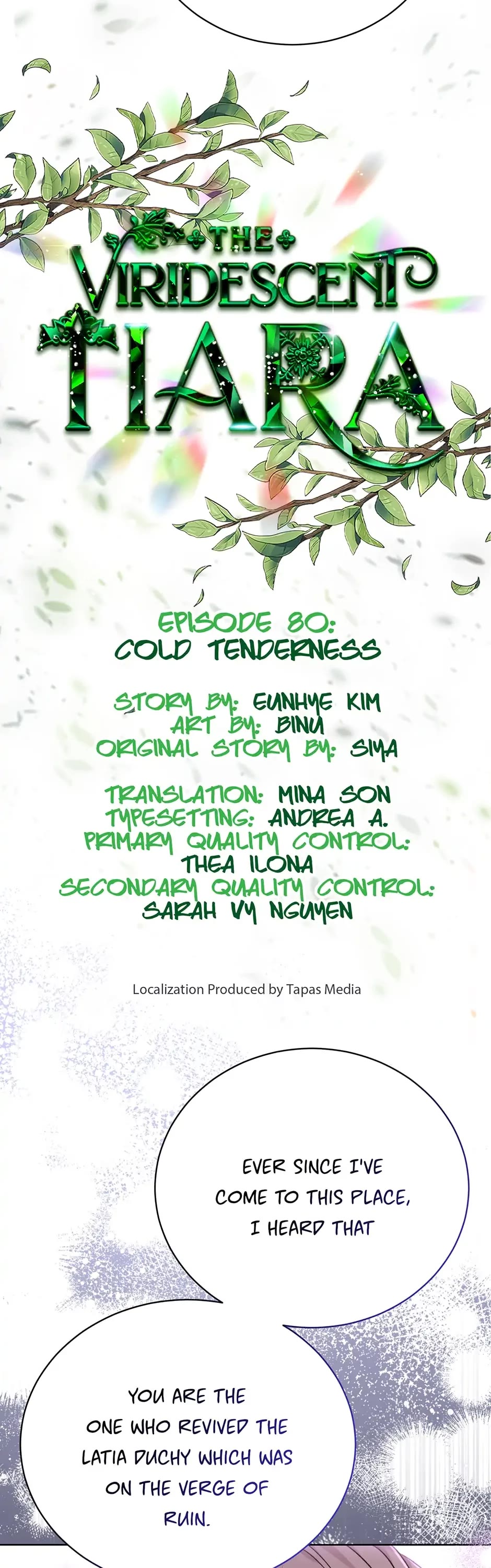 The Viridescent Crown Chapter 80 page 8 - Chapter 80: Cold Tenderness