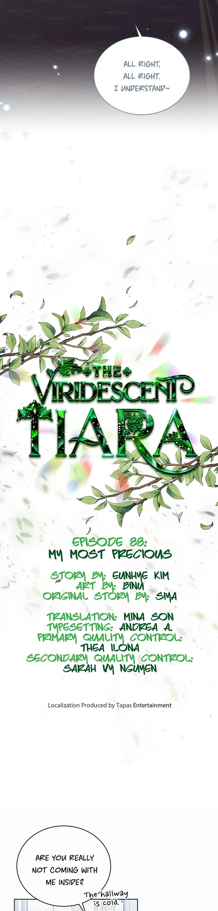The Viridescent Crown Chapter 88 page 3 - Chapter 88: My Most Precious