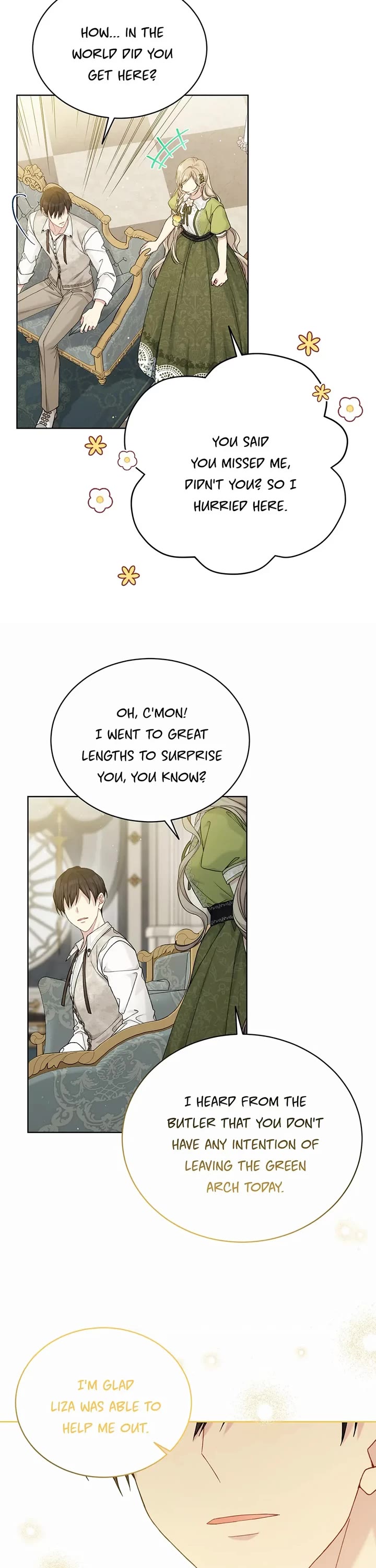 The Viridescent Crown Chapter 93 page 27 - Chapter 93: I Miss You Too