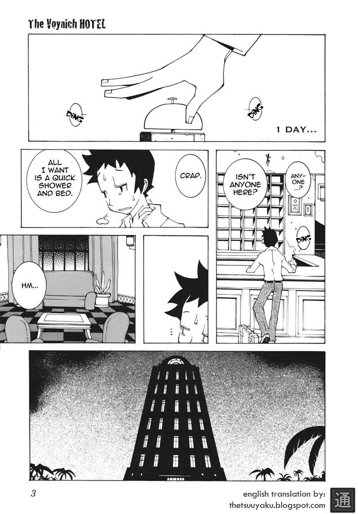 The Voynich Hotel Chapter 1 page 6 - Chapter 1