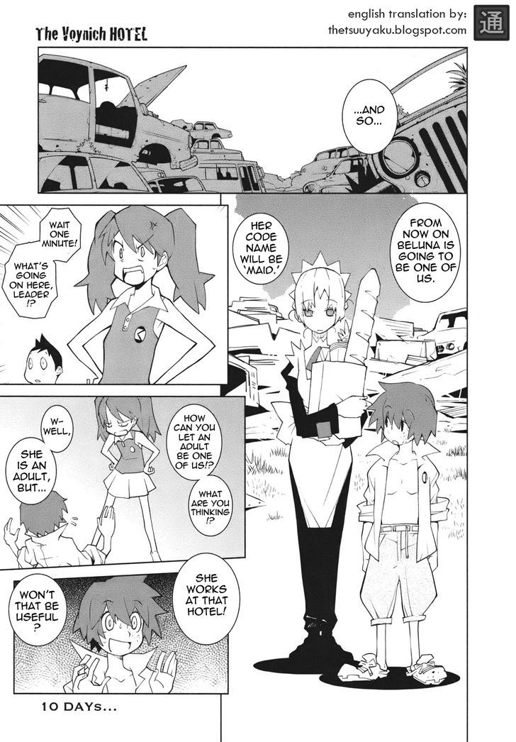 The Voynich Hotel Chapter 10 page 1 - Chapter 10