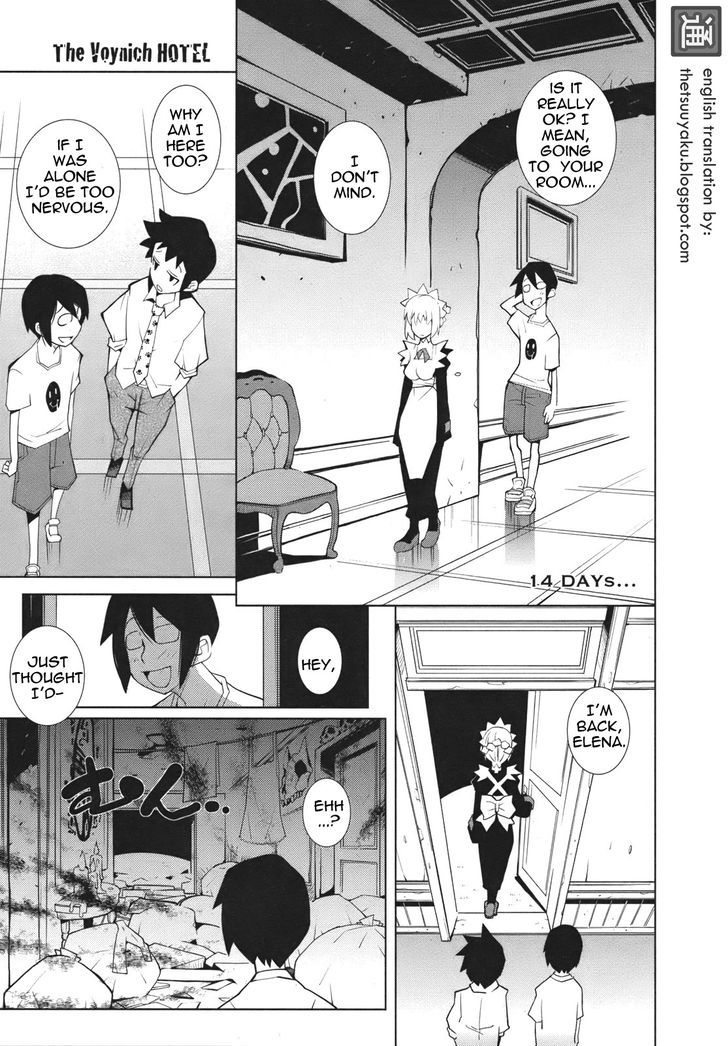 The Voynich Hotel Chapter 14 page 1 - Chapter 14