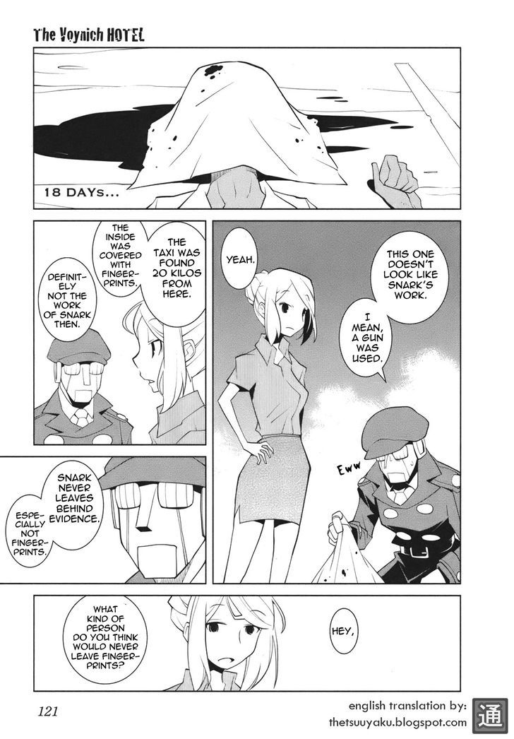 The Voynich Hotel Chapter 18 page 1 - Chapter 18