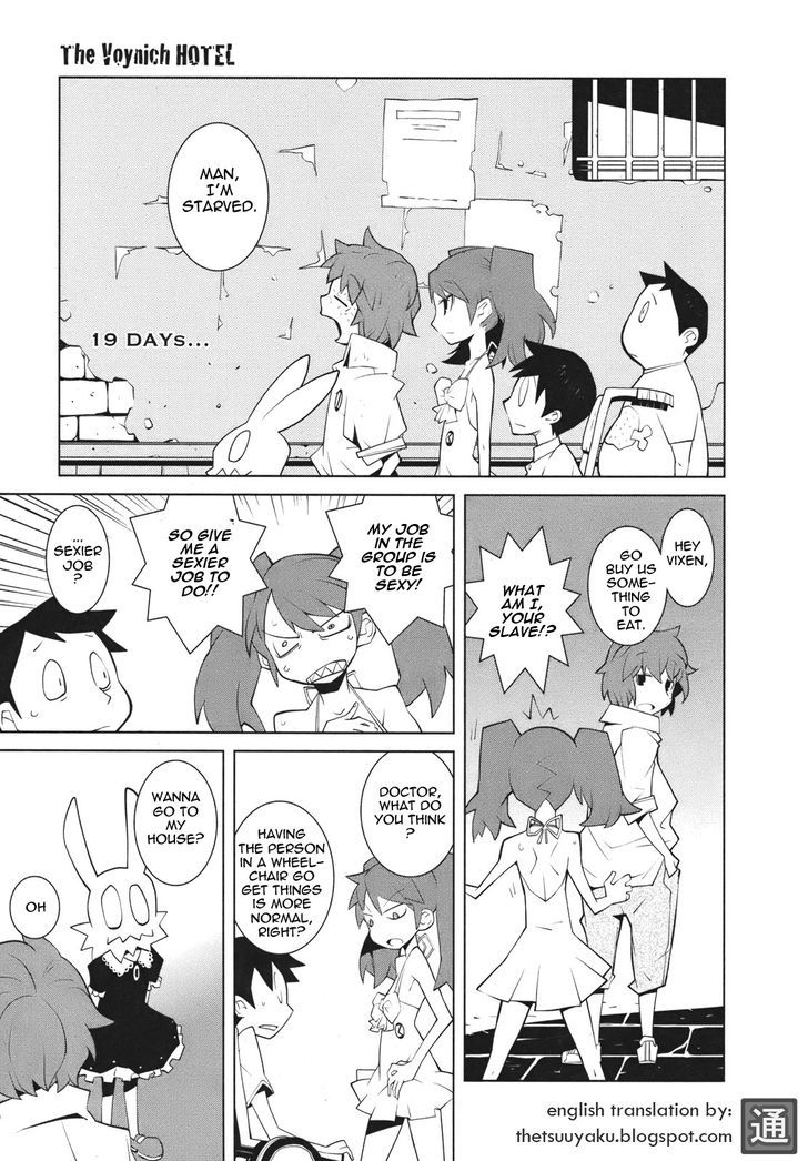 The Voynich Hotel Chapter 19 page 1 - Chapter 19