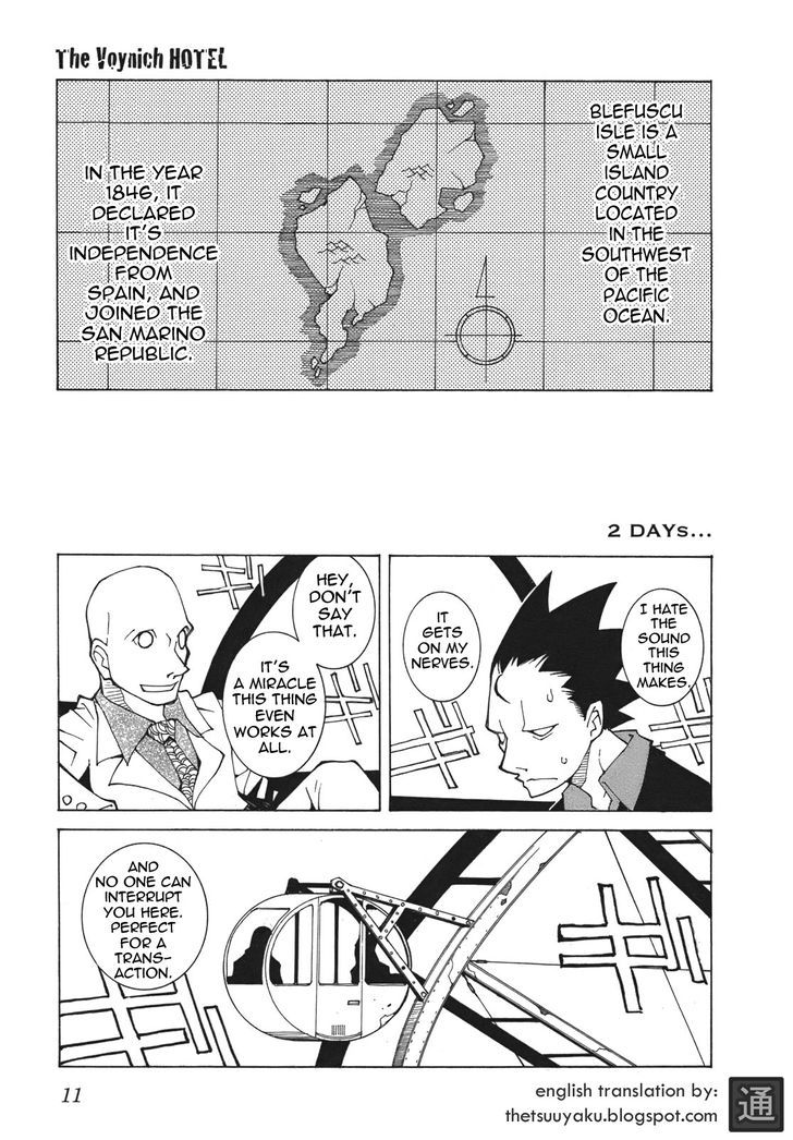 The Voynich Hotel Chapter 2 page 1 - Chapter 2
