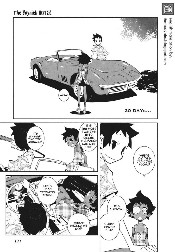 The Voynich Hotel Chapter 20 page 1 - Chapter 20