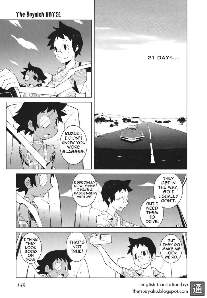 The Voynich Hotel Chapter 21 page 1 - Chapter 21