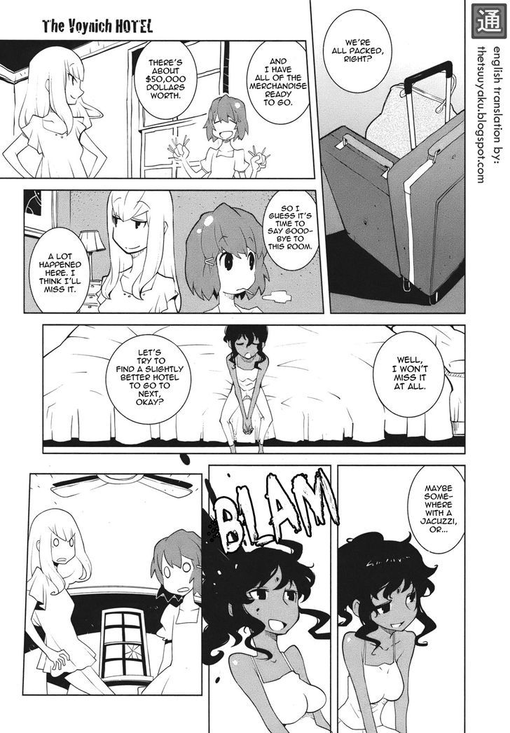 The Voynich Hotel Chapter 26 page 1 - Chapter 26