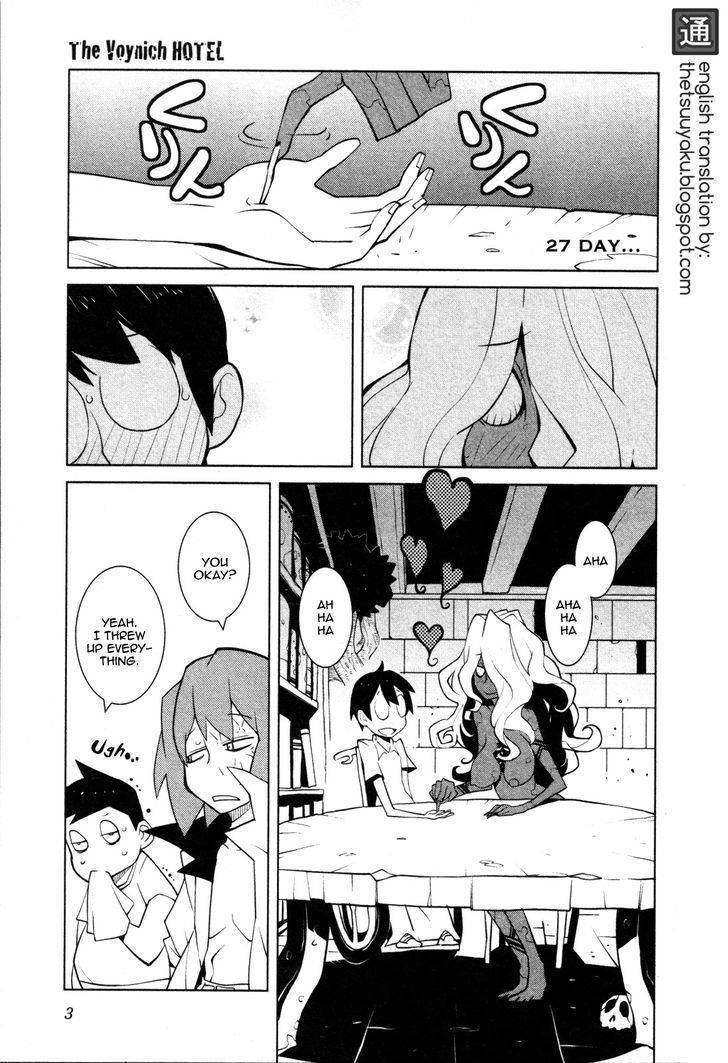 The Voynich Hotel Chapter 27 page 1 - Chapter 27
