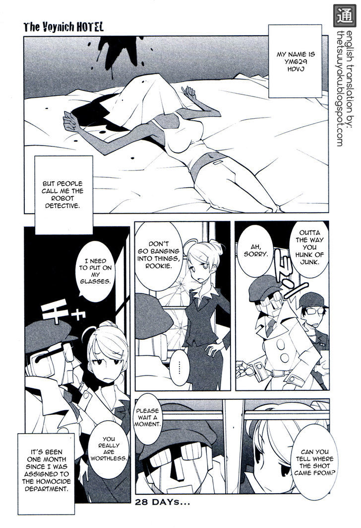 The Voynich Hotel Chapter 28 page 1 - Chapter 28