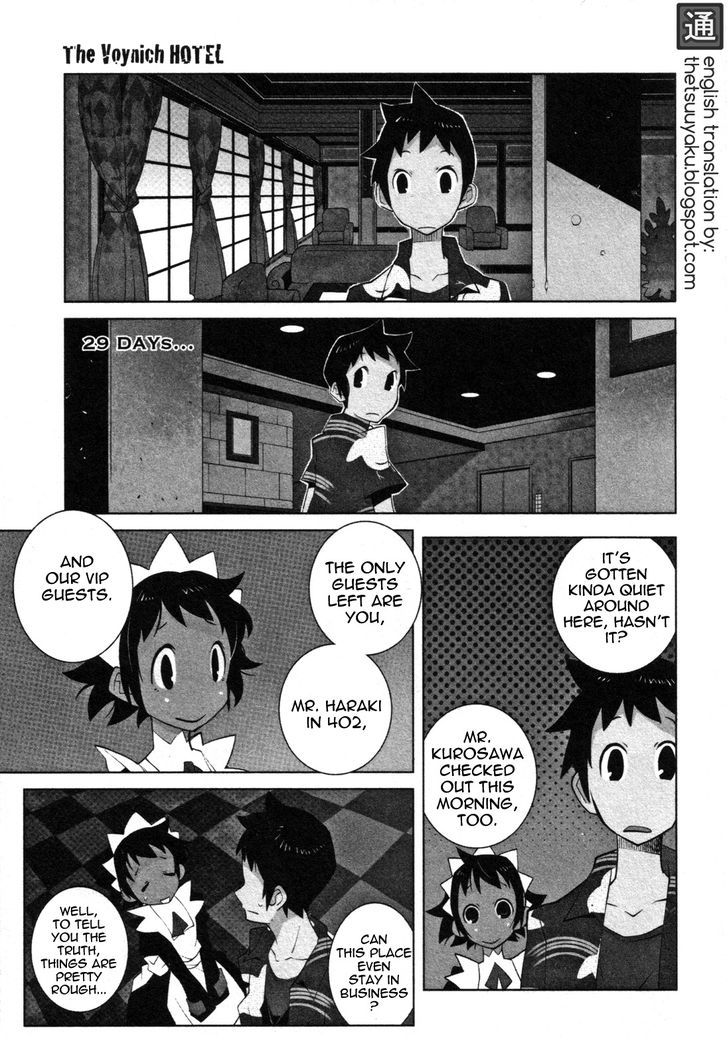 The Voynich Hotel Chapter 29 page 1 - Chapter 29