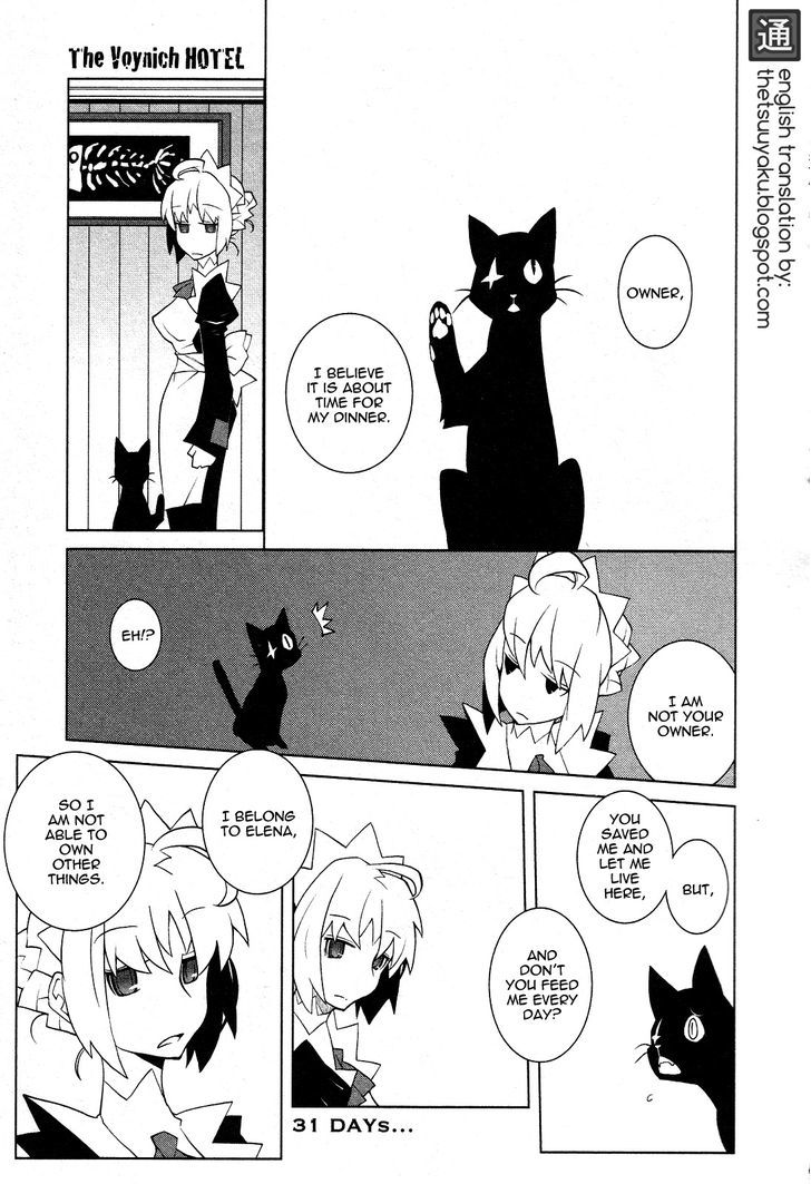 The Voynich Hotel Chapter 31 page 1 - Chapter 31