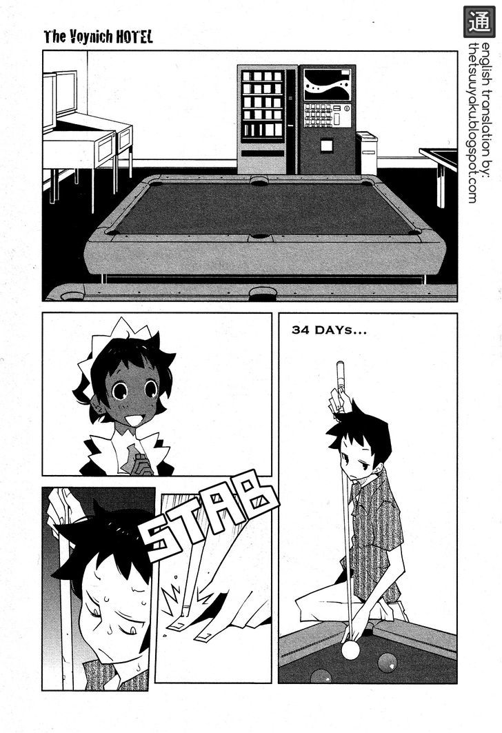 The Voynich Hotel Chapter 34 page 1 - Chapter 34