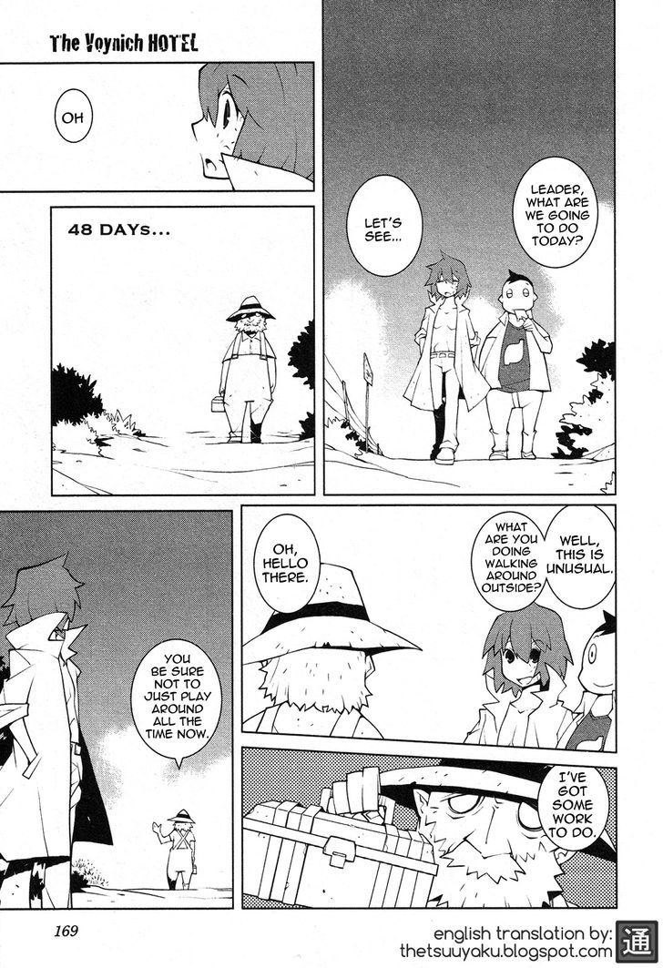 The Voynich Hotel Chapter 48 page 1 - Chapter 48