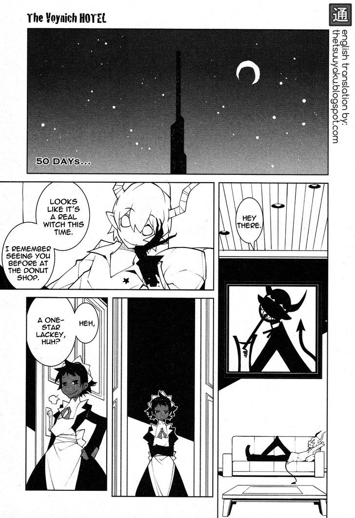 The Voynich Hotel Chapter 50 page 1 - Chapter 50