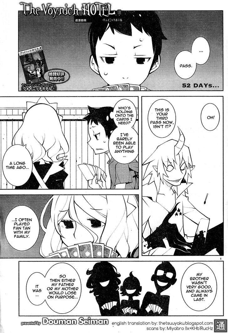 The Voynich Hotel Chapter 52 page 1 - Chapter 52