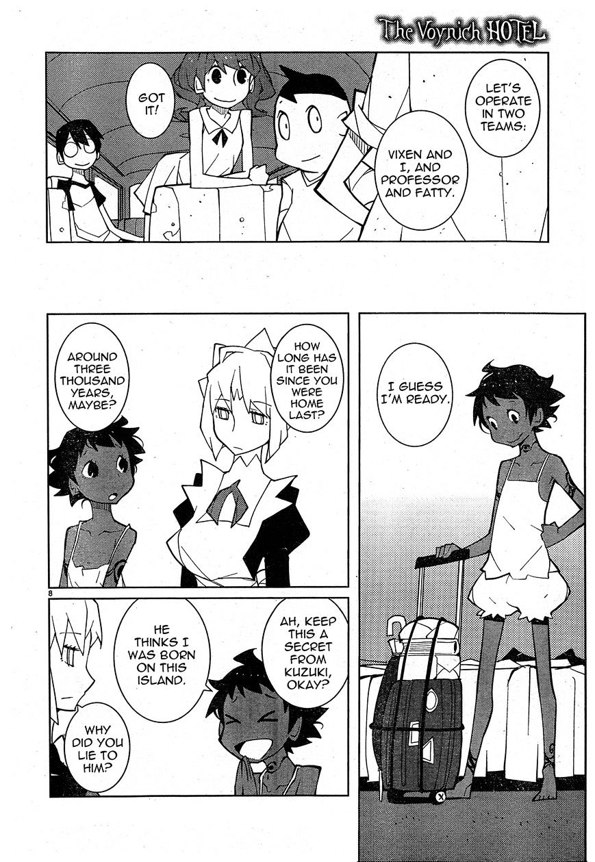 The Voynich Hotel Chapter 63 page 8 - Chapter 63 : 63 DAYS...