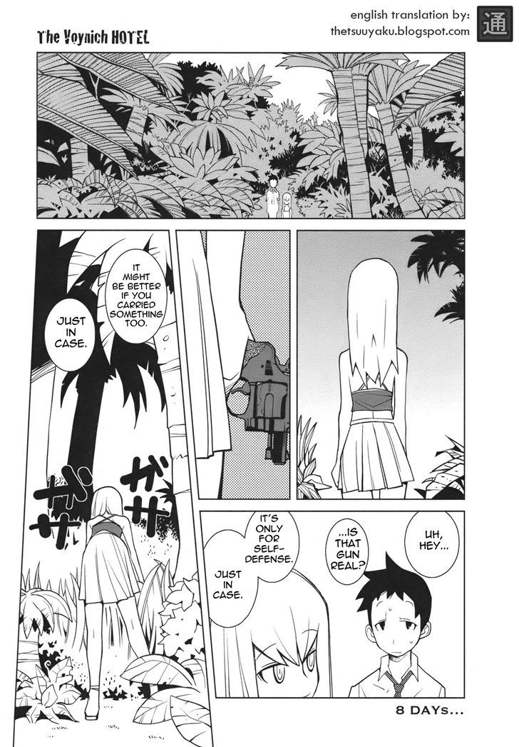 The Voynich Hotel Chapter 8 page 1 - Chapter 8
